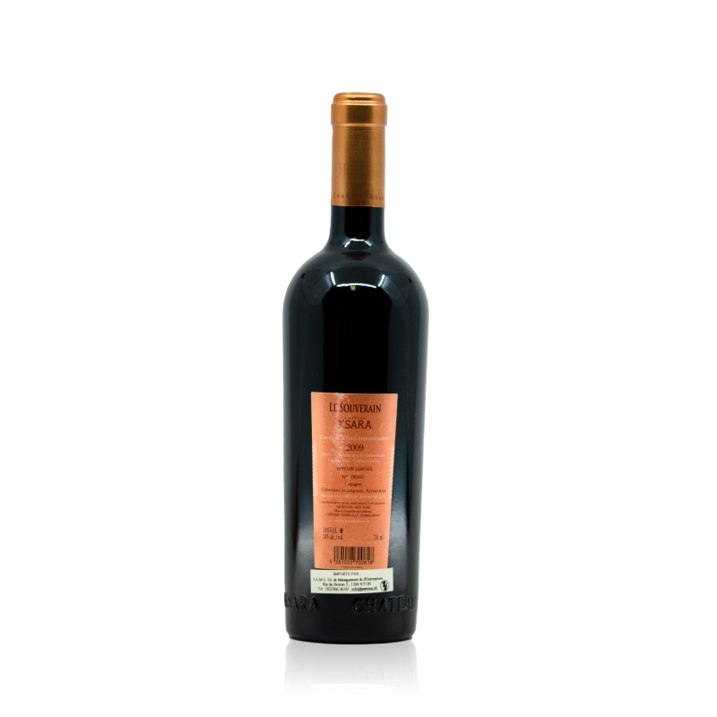 Château Ksara, Le Souverain, Rouge, Vallée de la Bekaa, 2009, 75 cl