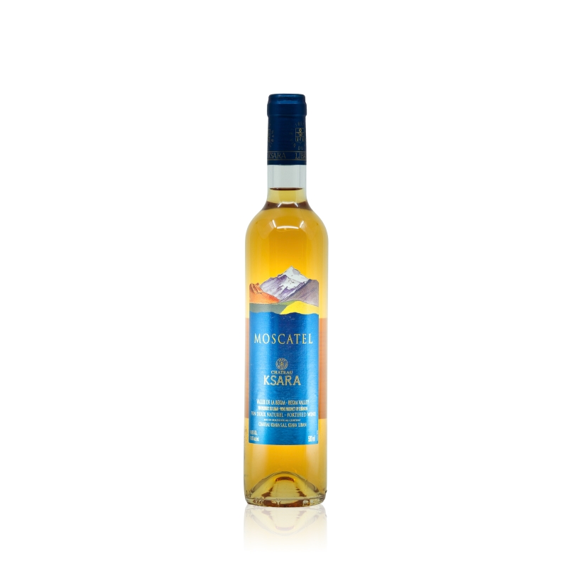Château Ksara, Moscatel, vin doux, Vallée de la Bekaa, 50 cl