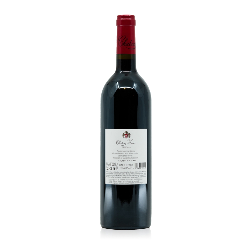 Château Musar 2016, Rouge, 14°, 75 cl