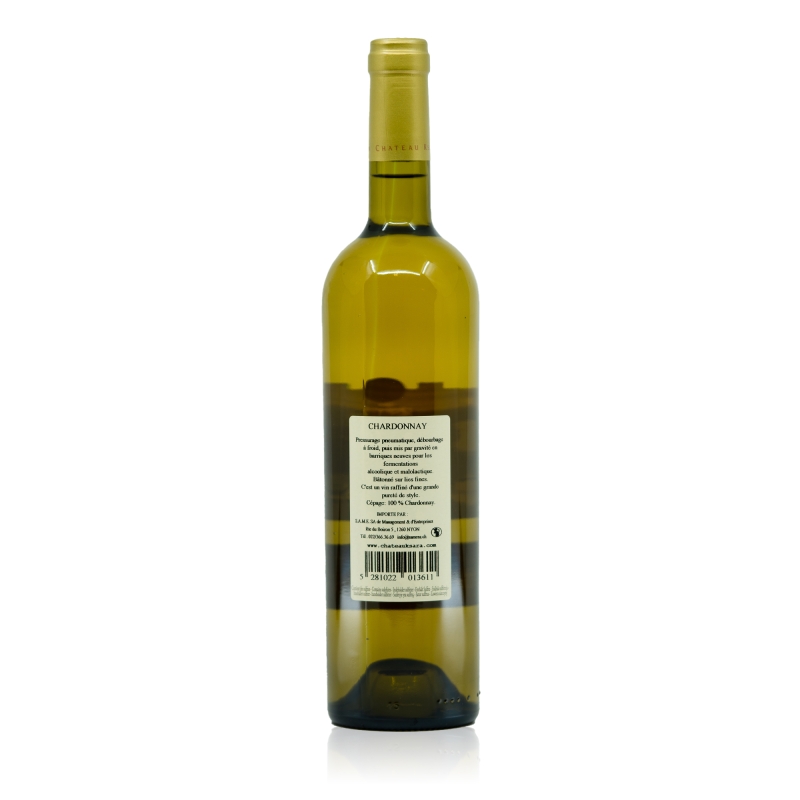 Château Ksara, Chardonnay, Cuvée du Pape 2018, 75 cl, 13.5° (vin blanc de garde)