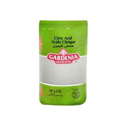 Acide citrique, sachet 907g, Gardenia