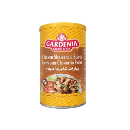 Epices pour Shawarma Poulet, boîte de 454g, Gardenia