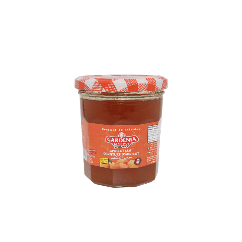 Confiture d\'Abricot (45% de fruit) 330g, Gardenia