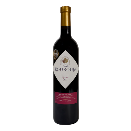 Cave Kouroum, Rouge, Syrah 100%,  Vallée de la Bekaa, 2011, 75 cl, 14°