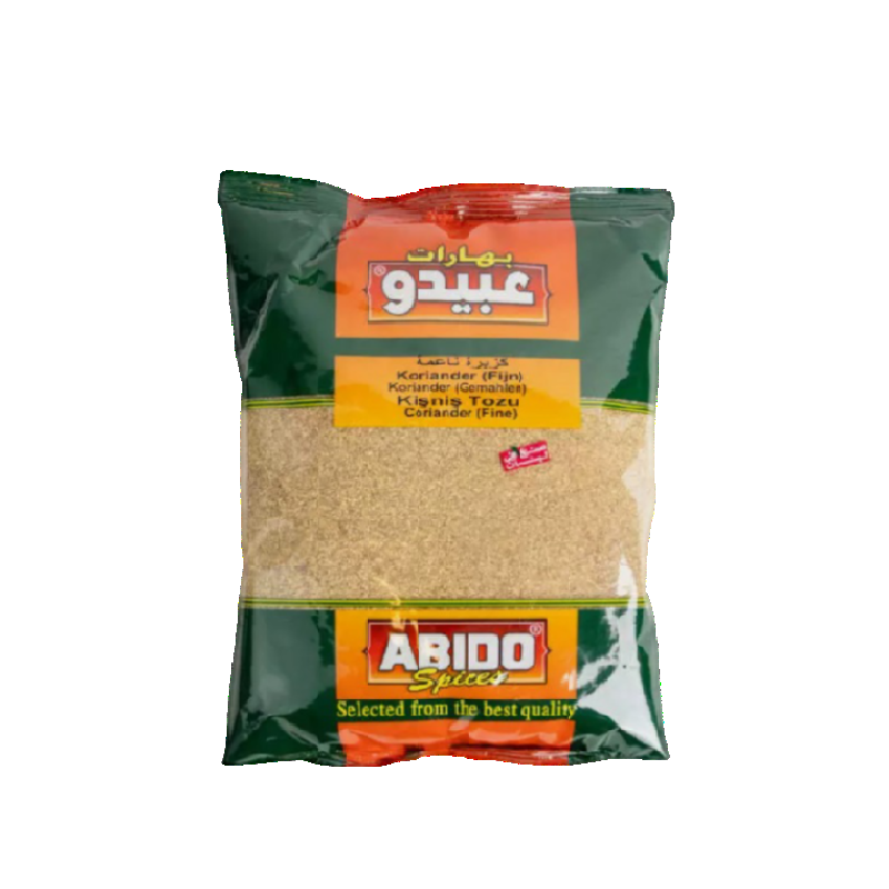 Coriandre moulue (Kusbara), sachet 500g, Abido