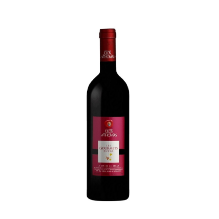 Château St.Thomas, Les Gourmets Rouge, Vallée de la Bekaa, 2021, 75 cl, 13°,