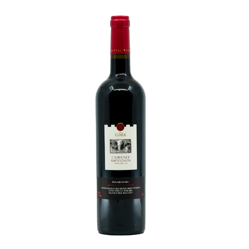 Château Ksara, Rouge, Cabernet Sauvignon, Vallée de la Bekaa, 2020, 75 cl, 13.5°