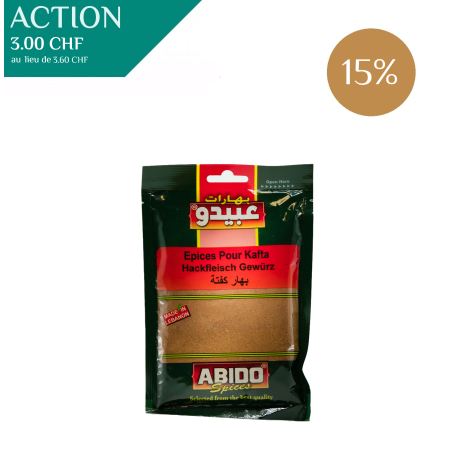 Kafta, sachet 100g, Abido