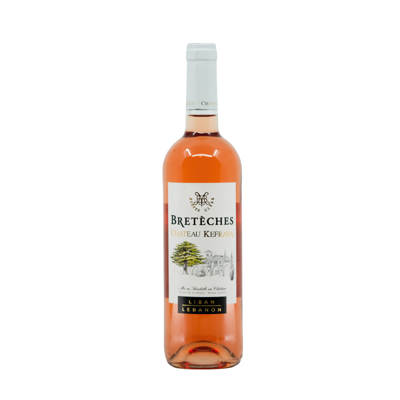 Château Kefraya, Les Bretèches 2024, Rosé,75 cl, 13°