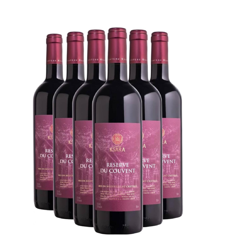 Château Ksara, Réserve du Couvent 2021, 75 cl, 13.5°