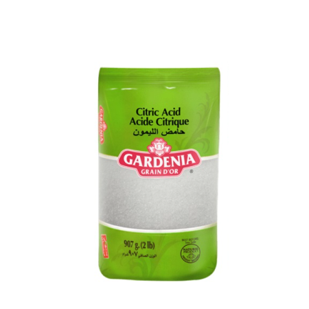 Acide citrique, sachet 907g, Gardenia