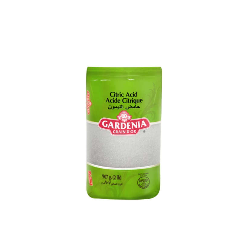 Acide citrique, sachet 907g, Gardenia