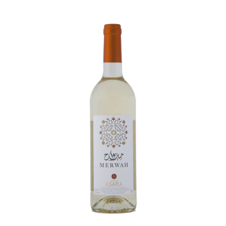 Château Ksara, Merwah, Blanc, Vallée de la Bekaa, 2023, 13°, 75 cl