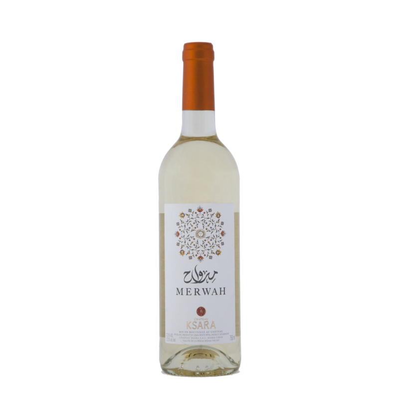 Château Ksara, Merwah, Blanc, Vallée de la Bekaa, 2023, 13°, 75 cl