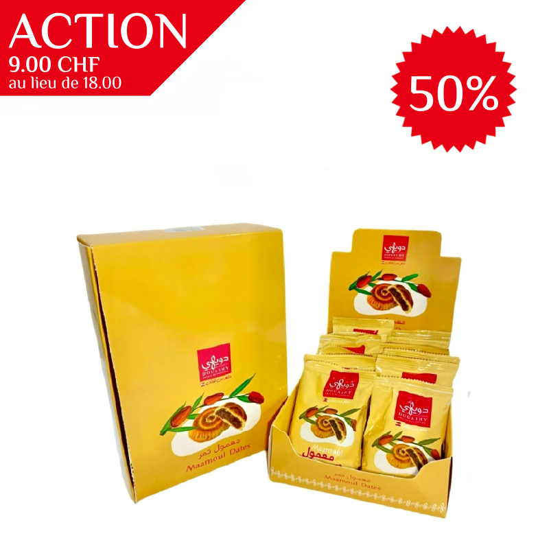 Douaihy, Maamoul Dattes grand, en sachets individuel de 70gr
