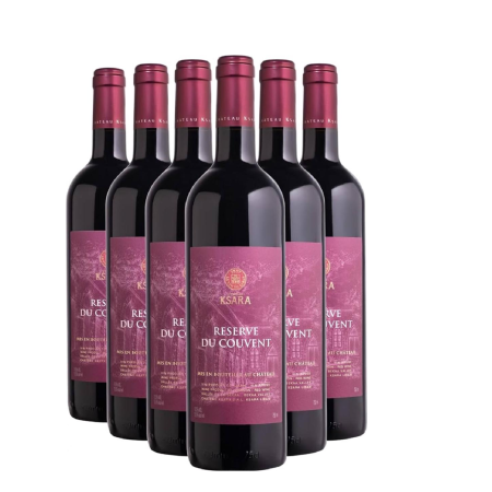 Château Ksara, Réserve du Couvent, Rouge Vallée de la Bekaa, 2022, 75 cl, 13.5°