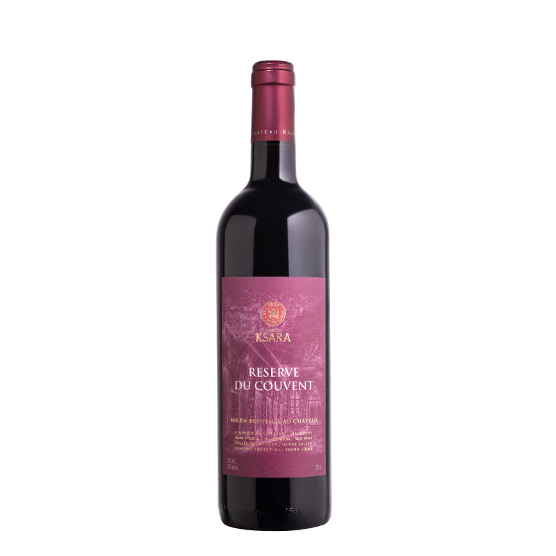 Château Ksara, Réserve du Couvent, Rouge Vallée de la Bekaa, 2022, 75 cl, 13.5°