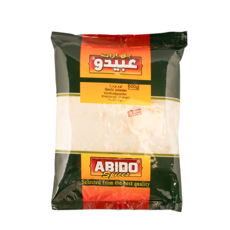 Ail en poudre, sac 500g, Abido