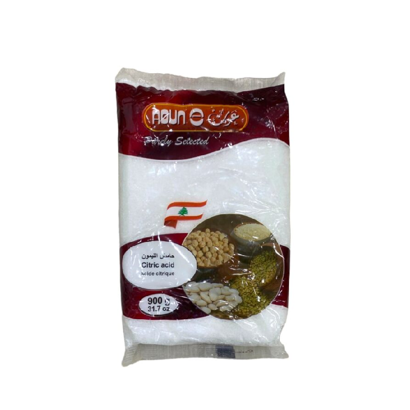 Acide citrique, sac 900g, Aoun