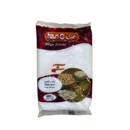 Acide citrique, sac 900g, Aoun