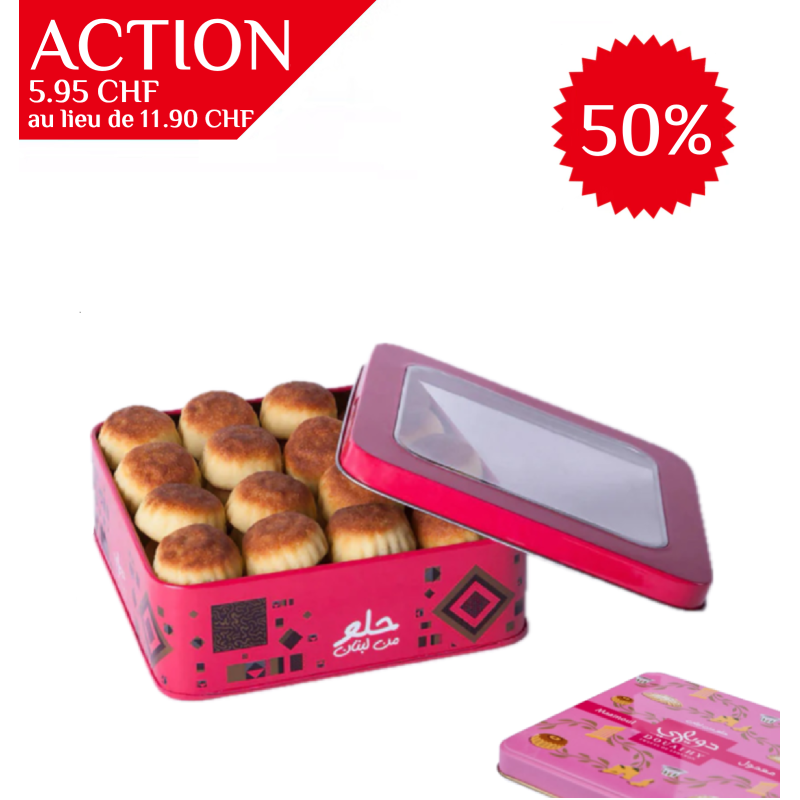 Douaihy, Maamoul Dattes, boîte de 500gr