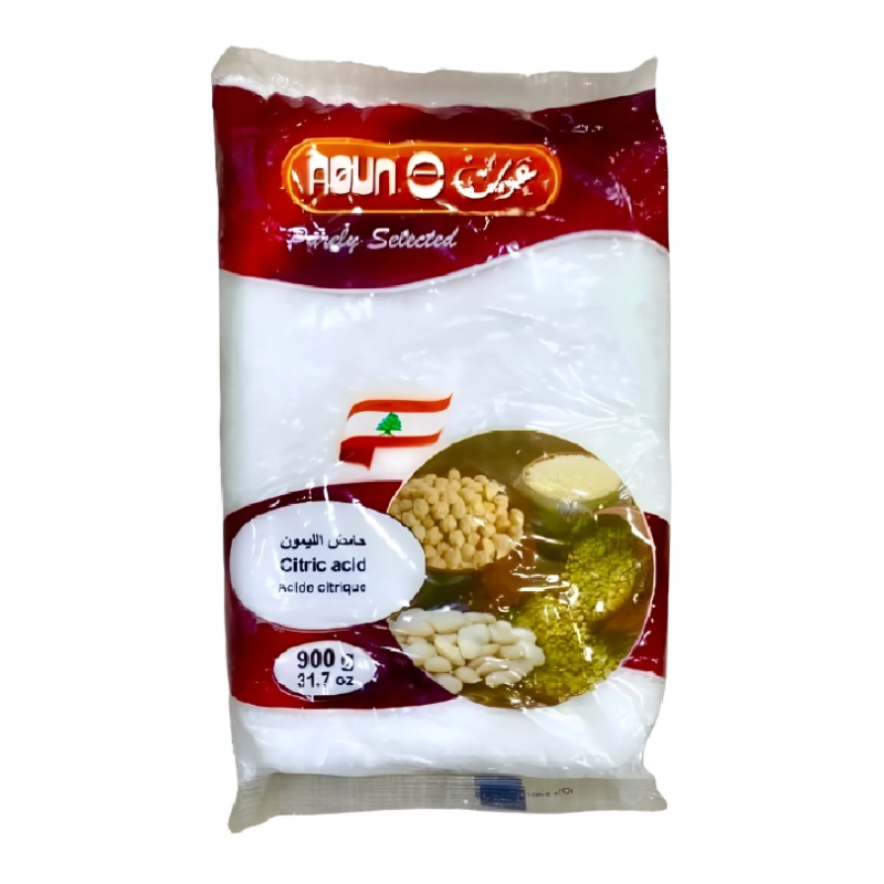 Acide citrique, sac 900 g, Aoun