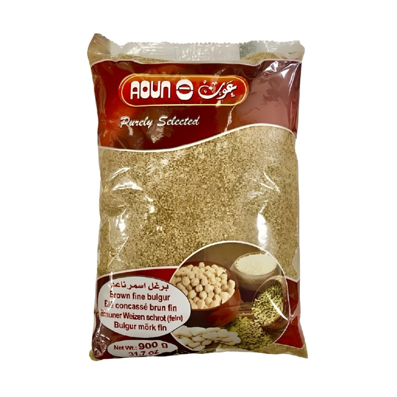 Bourghoul brun fin (blé concassé) 900g, Aoun food