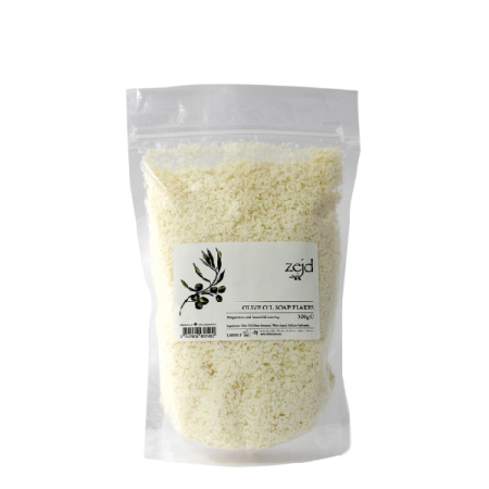 Copeaux (Flocons) de savon d\'huile d\'olive, 300g  Zejd, BD