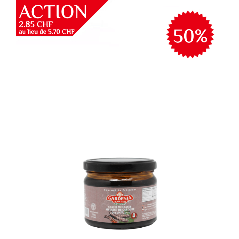 Mélasse de Caroube, 330g, Gardenia