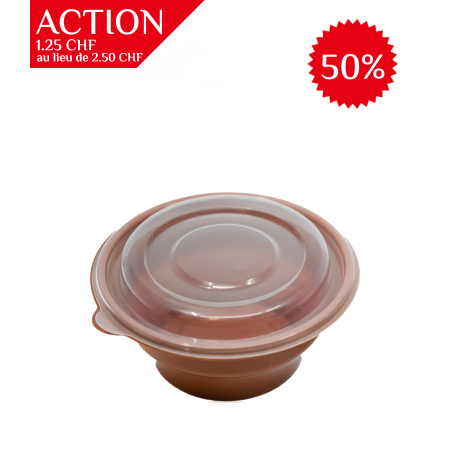 Lunch Box (bol plastic), avec son courvercle, grand