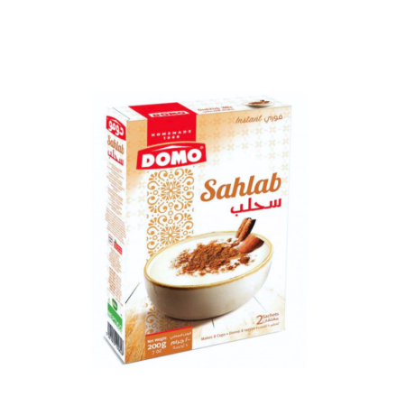 Sahlab DOMO poid net 200g (2 sachets de 100g)