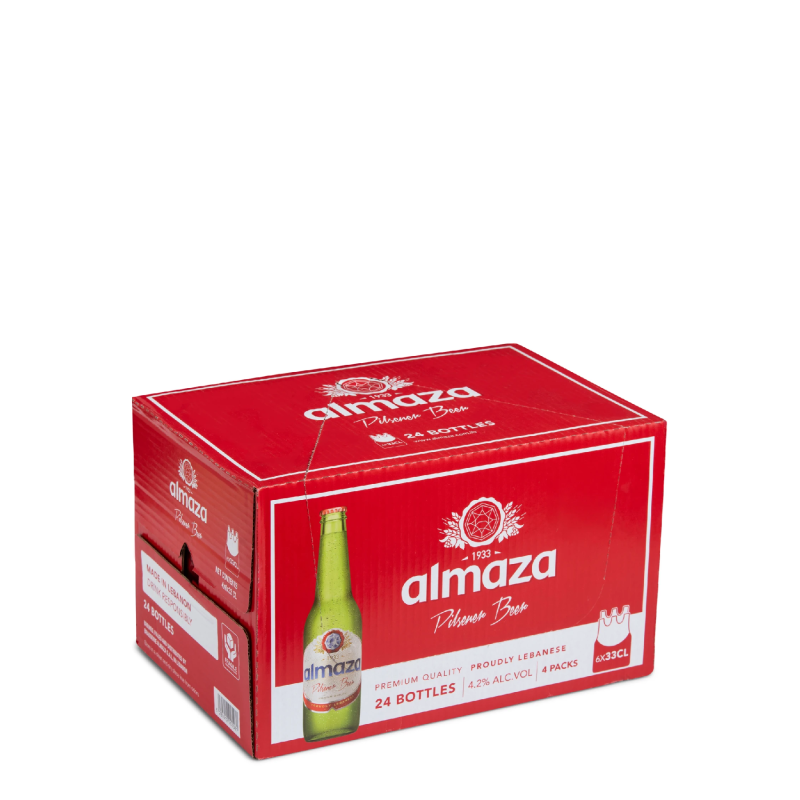 Almaza, Pilsener Beer, 33 cl, 4.2°