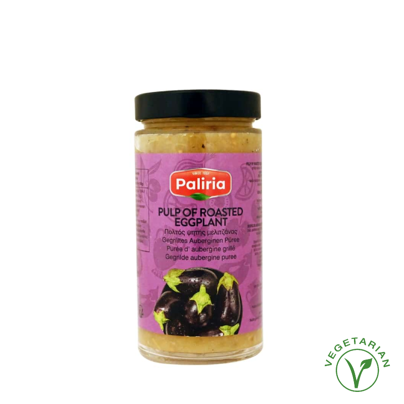 Purée d\'aubergines grillées, 480g, Paliria