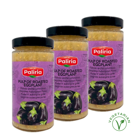 Purée d\'aubergines grillées, 480g, Paliria