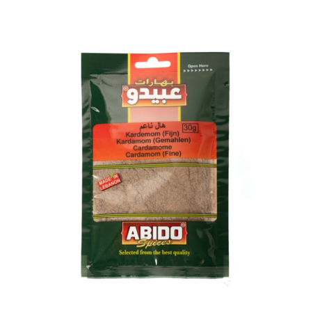 Cardamome moulue sachet 30g, Abido