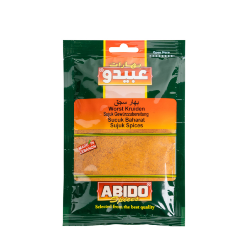 Epices pour Soujouk, sachet 50g, Abido