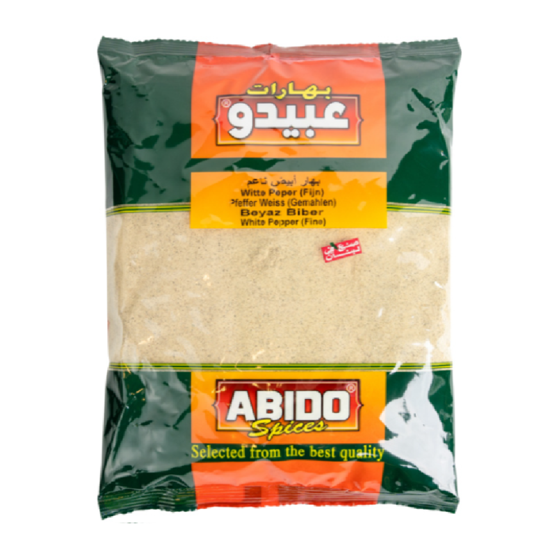 Poivre blanc, sac 500g, Abido